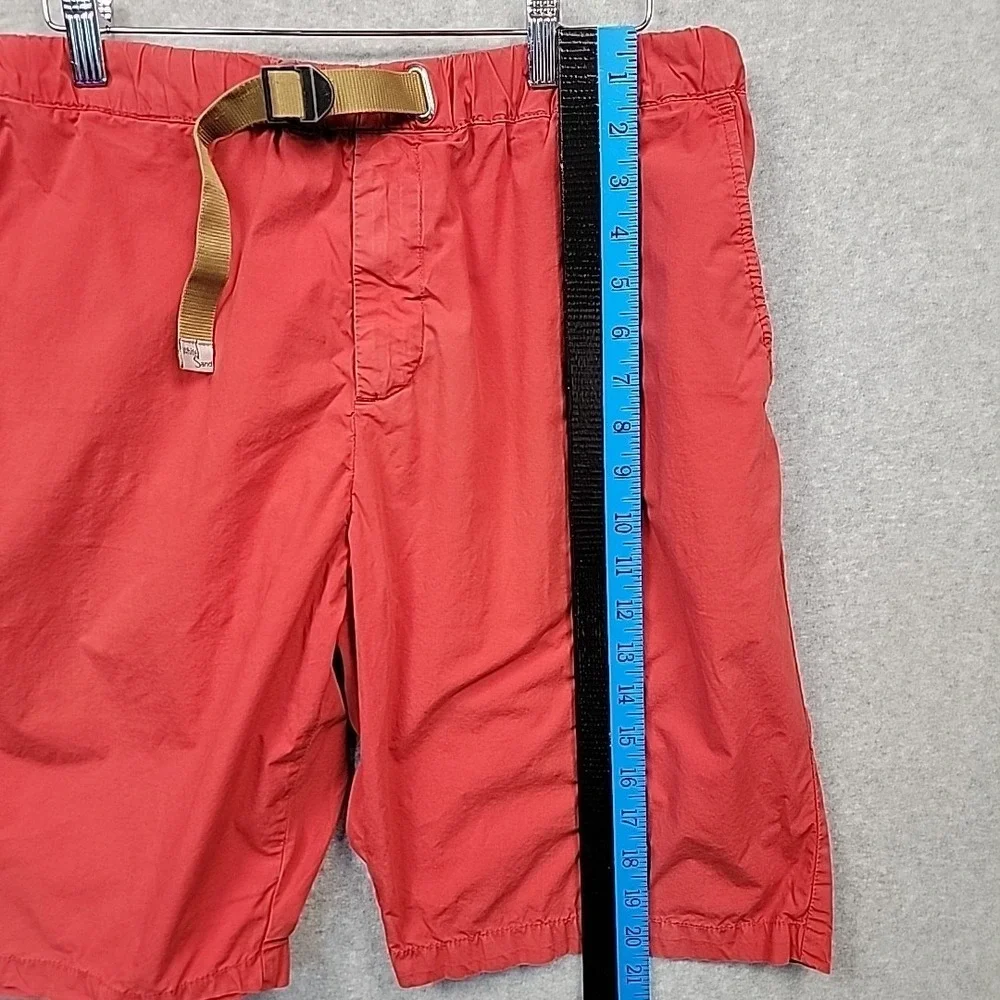 WHITE SAND 88th Red Chino Casual Shorts Italy IT 50/US Sz Medium Cotton Blend